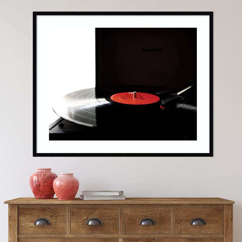 " Spin " by Alicia Abla, Black Framed, 33.25" H x 41.25" W x 0.8" D