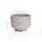 Rustic White with Gray Round Planter-1907599668