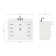 Tidworth 48'' Solid Wood Single Bathroom Vanity with 1.5'' White Quartz Top, Rectangular Sink