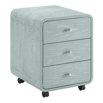 Hudgins 44cm W Solid Wood Bedside Table