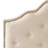 Tufted Upholstered Headboard With Durable Metal Legs-1008109240