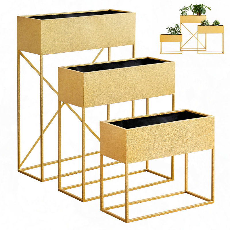 Iron Indoor / Outdoor Planter Box