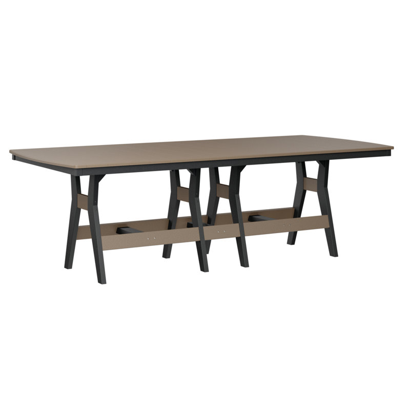 Harbor Outdoor Bar Table, Sage, Black