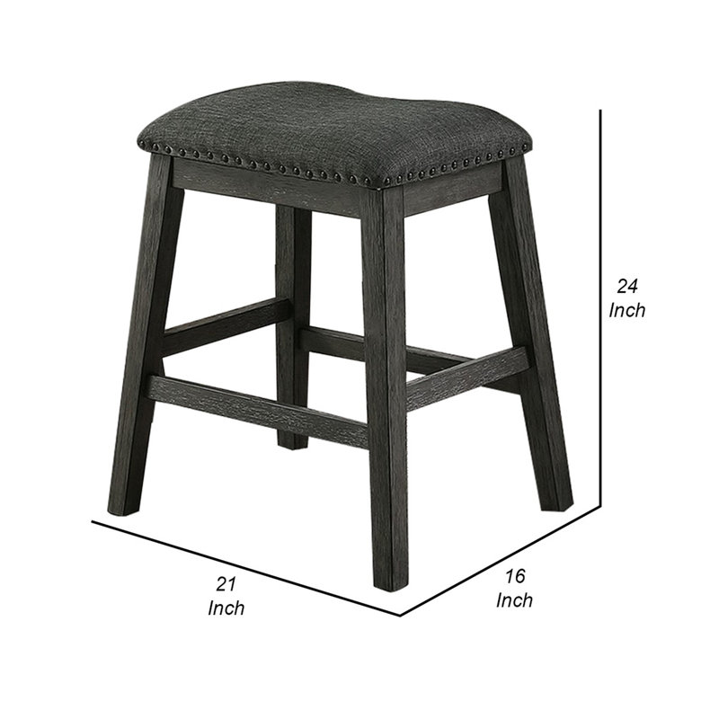 Ridit Upholstered Counter Stool