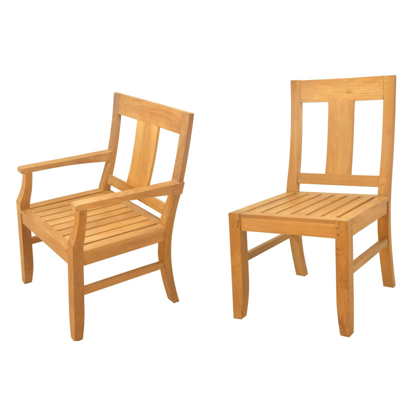 Ensemble de salle à manger 13 pièces teck Kevon, H 30,5 po x L 82 po x l 40 po, 12