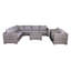 Kirkby Wicker Fully Assembled 8 - Person Seating Group with Cushions