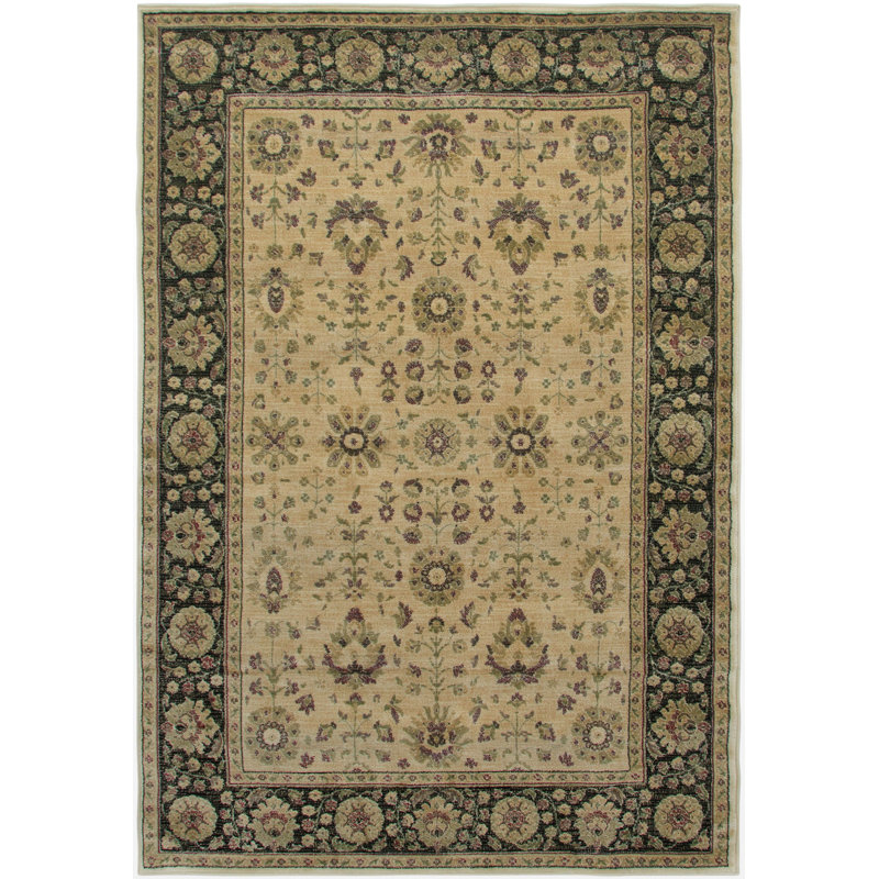 Tapis brun tissé à la main, 1 pi 8 po x 2 pi 6 po