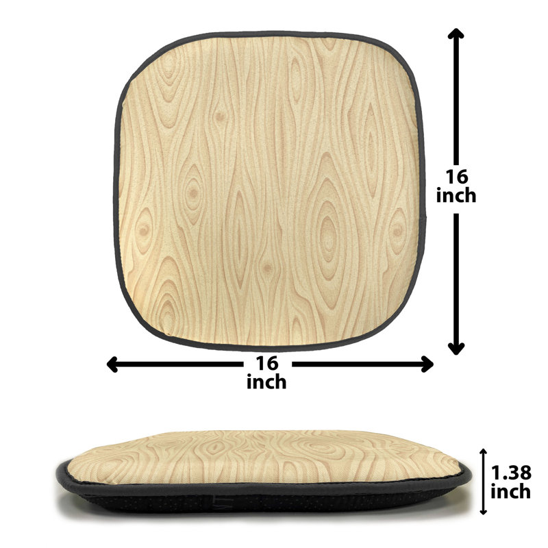 Outdoor 1.38'' Dining Chair Seat Cushion