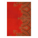 Antique Intricate Persian Isfahan Paisley Shawl 5'7"X 5'7"