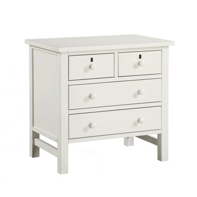4-Drawer Storage Nightstand