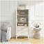 Grande armoire de rangement Mid-Century moderne avec tablettes et tiroirs réglables-127068799