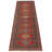 Zaelie One-of-a-Kind 2'9" X 9'9" 1990s Runner Wool Area Rug Red