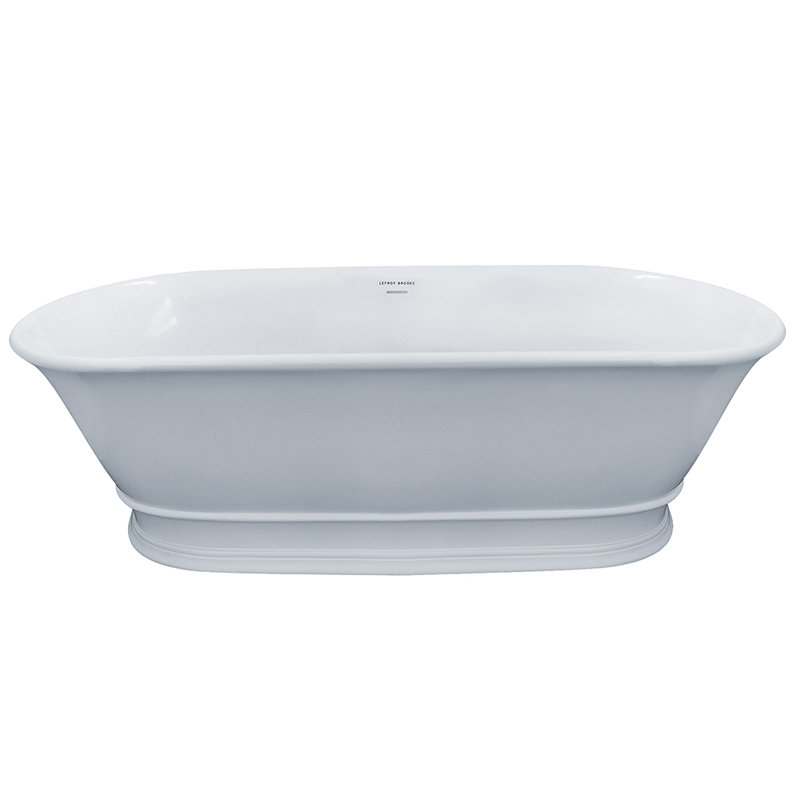 69'' x 30'' Soaking Solid Surface Bathtub