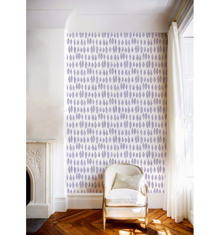 Lomé Cascade 10' L x 24" W Wallpaper Roll, Blush, Paper