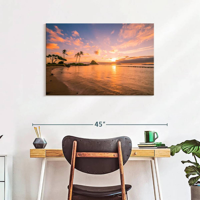 Gillard Hawaii Tropical Sunset, 24" H x 36" W