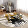 Doucette Abstract Ivory/Gold/Gray Area Rug