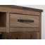 2 tiroirs, 2 portes, 2 portes en verre, support 70 po