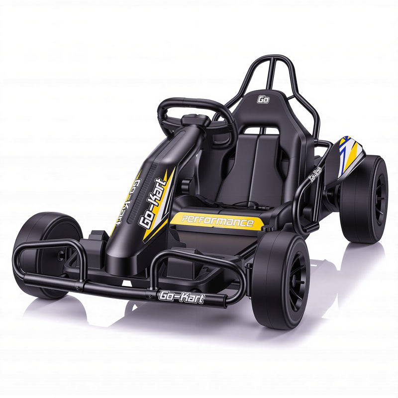 Sailvan Go Kart Toy with Remote Control, Black