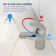 Denbigh Tap for Lavatory, Polished Chrome Mono Basin Mixer  Bathroom Tap with waste