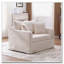 Fauteuil d'appoint en chenille-1799426930