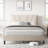 Upholstered Platform Bed with Adjustable Headboard-1563598633-1563598634-1551475404