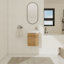 Ensemble de meuble-lavabo simple 17 po avec plateau en céramique Hermanna-282911029