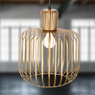 Luminaire suspendu en métal 11,75 po Aryana