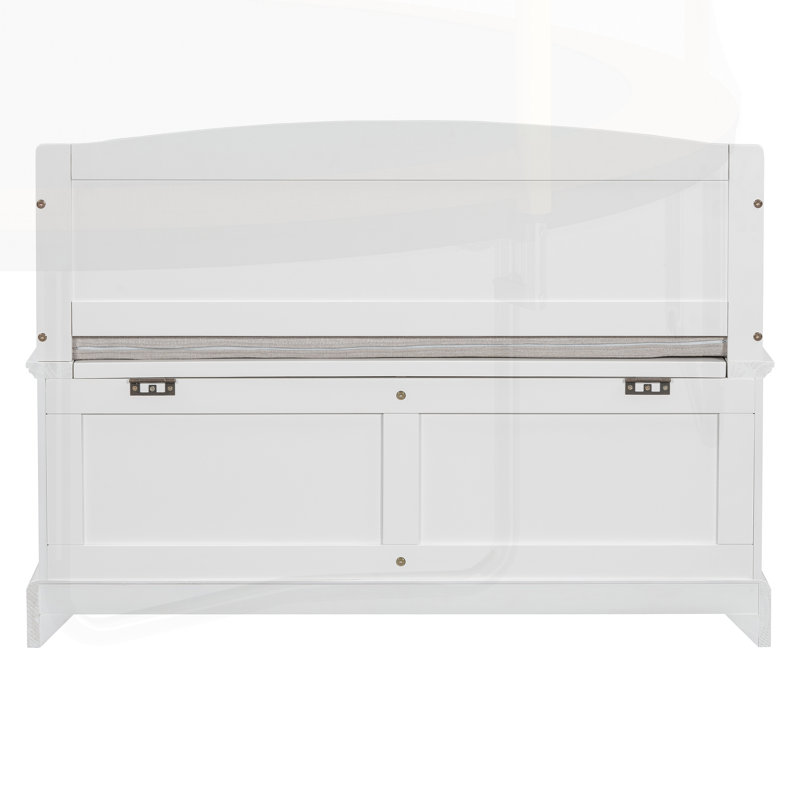 Banc de rangement pour chaussures Retro, White