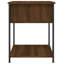 Allums 44cm W Iron Bedside Table-640343854-607737446