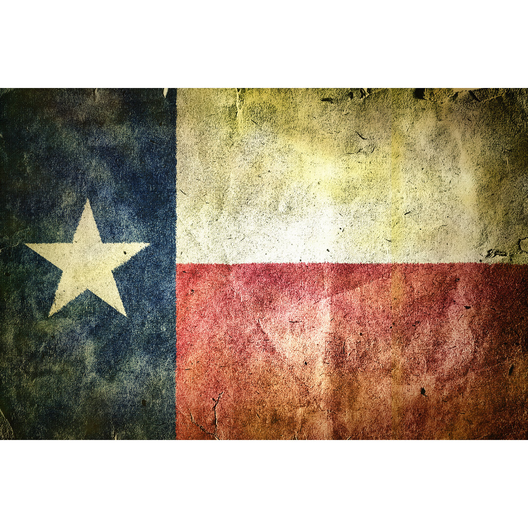 Flag Of The State Of Texas.