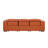 Top Grain Italian Leather Modular Power Triple Reclining Sofa With Power Headrests-109785895