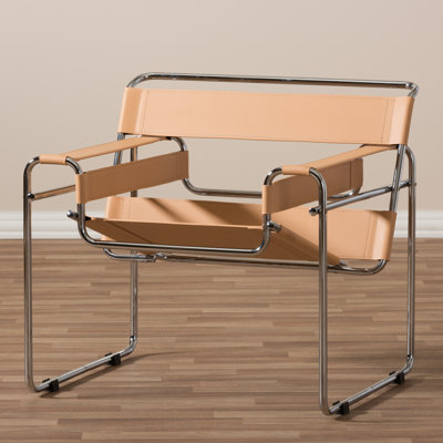 Aaisha Faux Leather Armchair