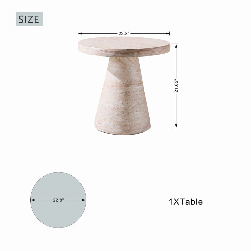 Fayette Round Side Table