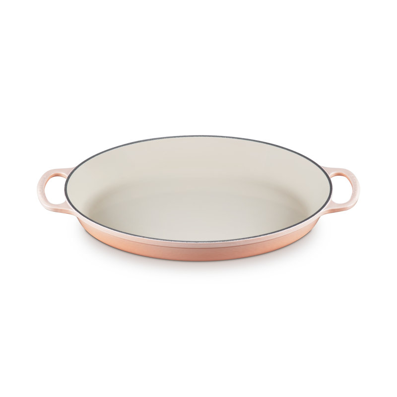 Le Creuset Enameled Cast Iron Signature Oval Baker, 3 Qt., Peche
