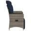 Canapé de patio inclinable 2 places Vidaxl-116119988-116119992