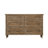 Ilay 64" W 6-Drawer Solid and Manufactured Wood Dresser
