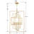 Mandolin Kynlee 7 Light Antique Gold Chandelier