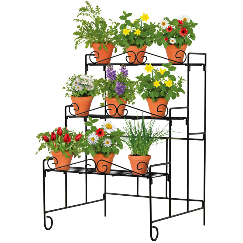 Gelu Metal Weather Resistant Plant Stand