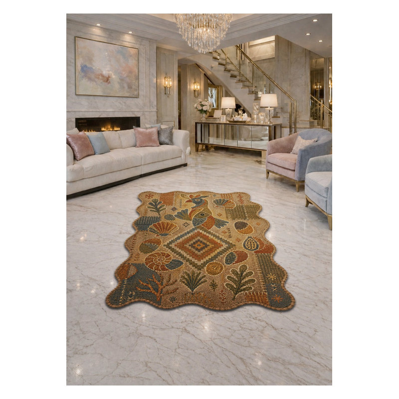 Lorrona Rug, 2' x 2'11"