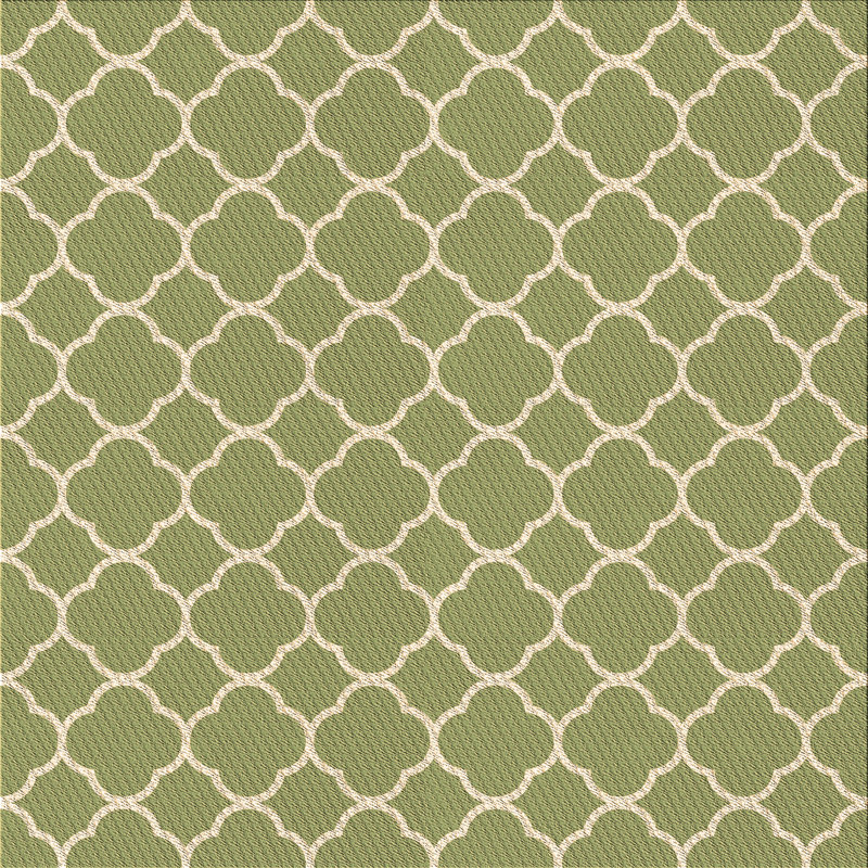 Performance Wool Geometric Indoor Rug, Square 7'