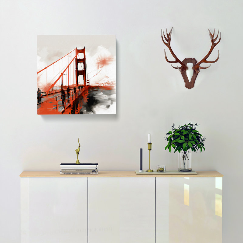 Modern Wall Art - Wrapped Canvas, 50cm H x 50cm W x 3cm D