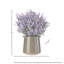 Arrangement floral lavande en pot