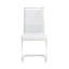 Dining Chairs With Backrest In Pu Artificial Leather And Linen-467018028-426215099