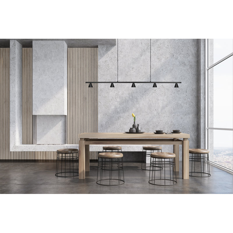 Dune 5 - Light LED Pendant, Black, Black