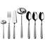 Luce Serving Set - 7 Pieces - Silver - Mirror-1837281456