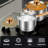 12 - Piece Stainless Steel Cookware Set