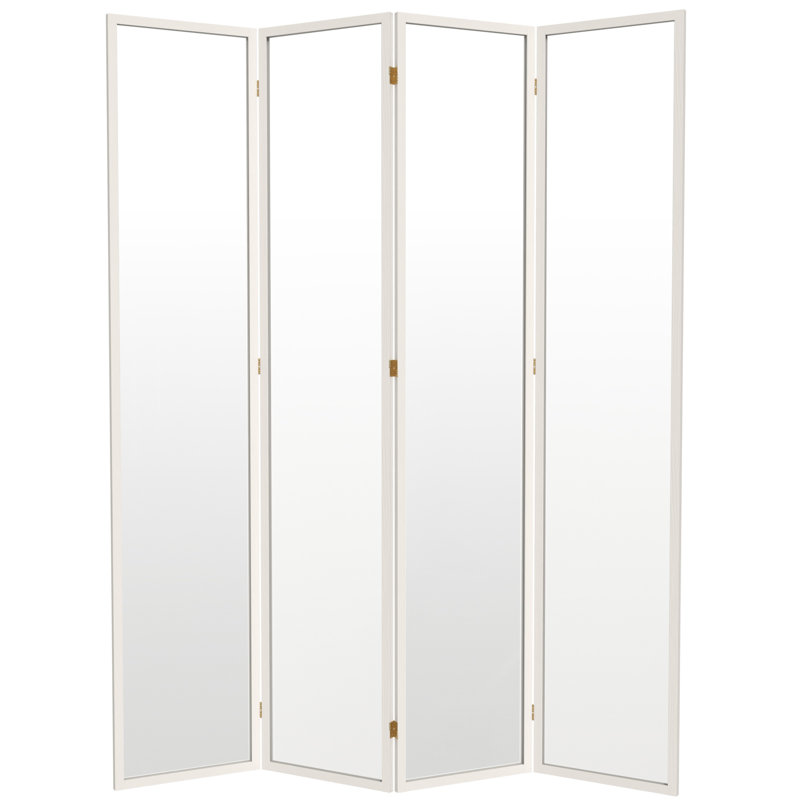 Cloison en plastique transparent Alayzhia, 4, Blanc, 7 pi