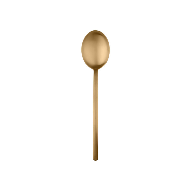 Due Stainless Steel Serving Spoon, Ice Oro