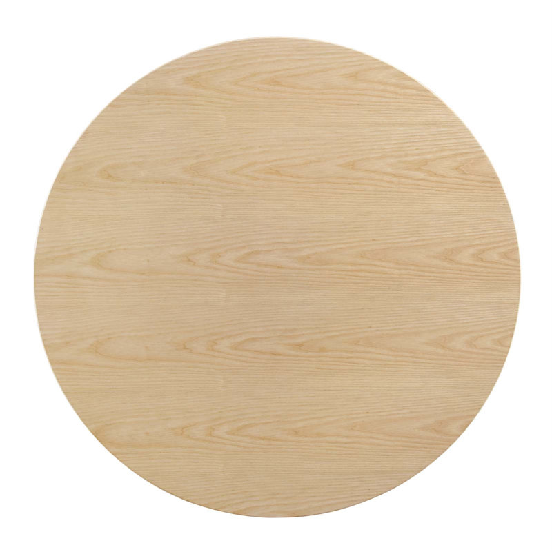 Table de salle à manger Zinque, Naturel, 29.5", l 47 po x L 47 po