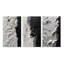 «White Black Tranquility Wall Art», ensemble de 3 impressions - Blanc et noir Tranquility Unleashed-514376615-514376612